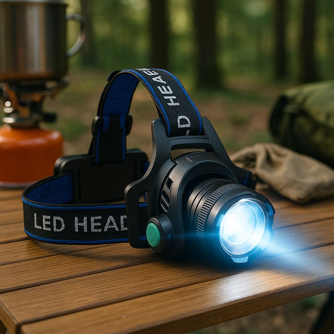 Rechargeable LED Headlamp – FocusBeam 1000