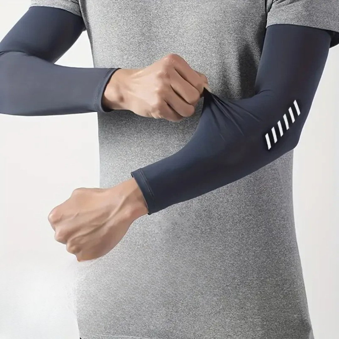 Cooling Sports Sleeves with UV Protection – AeroCool Arm Guards