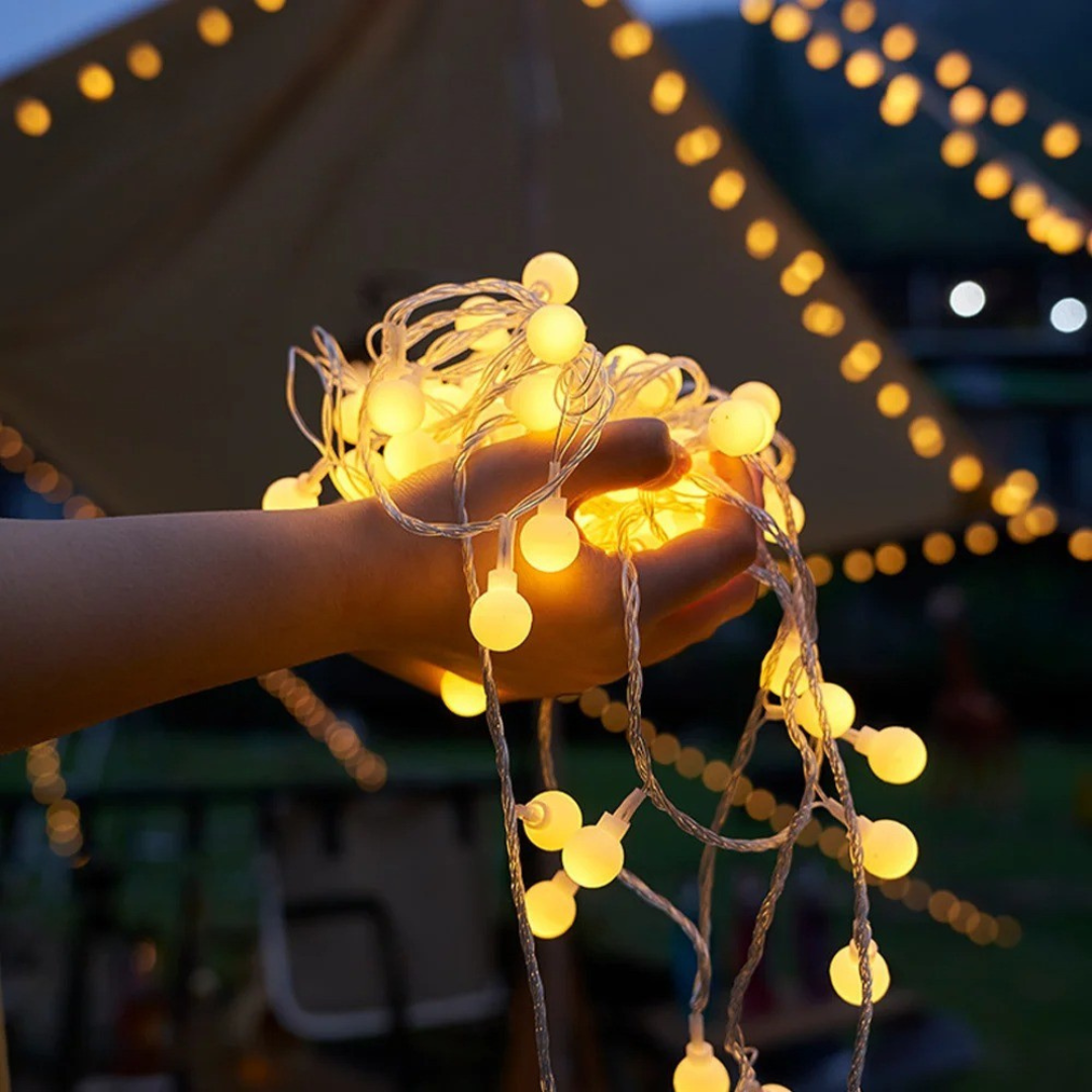 Solar LED Fairy Lights Outdoor Waterproof  – GlowSphere