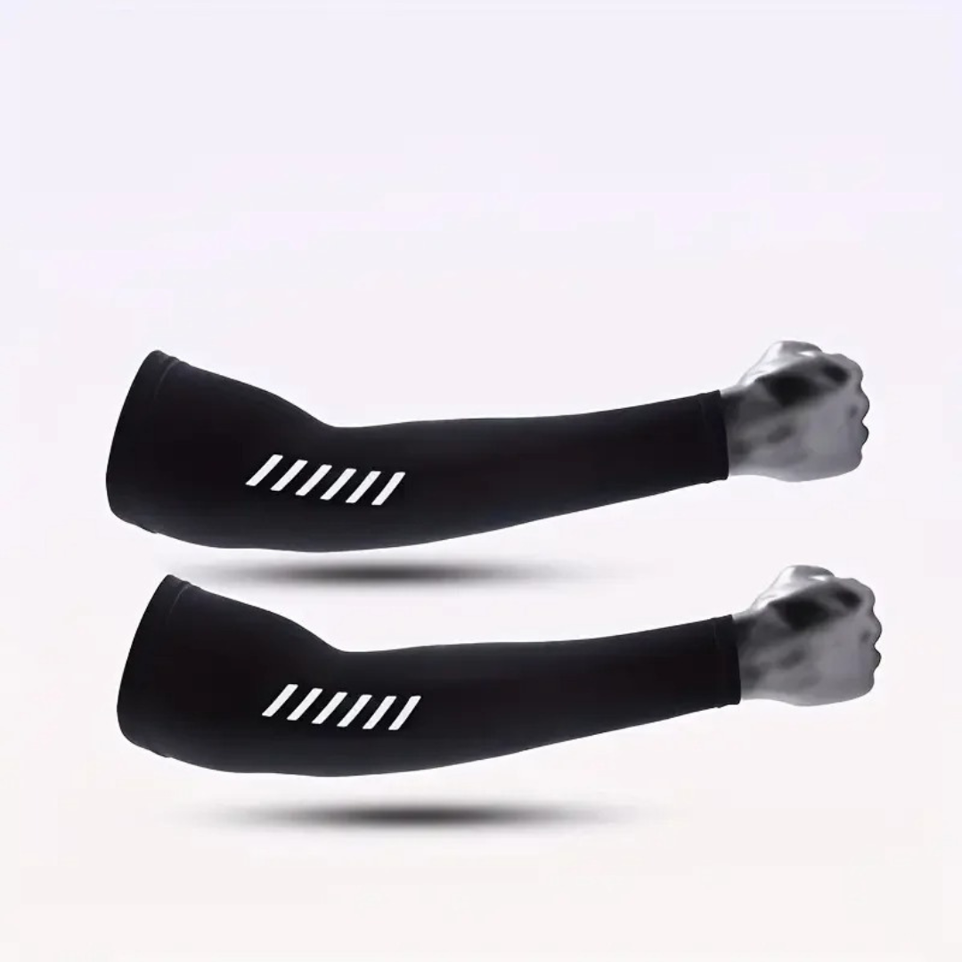 Cooling Sports Sleeves with UV Protection – AeroCool Arm Guards