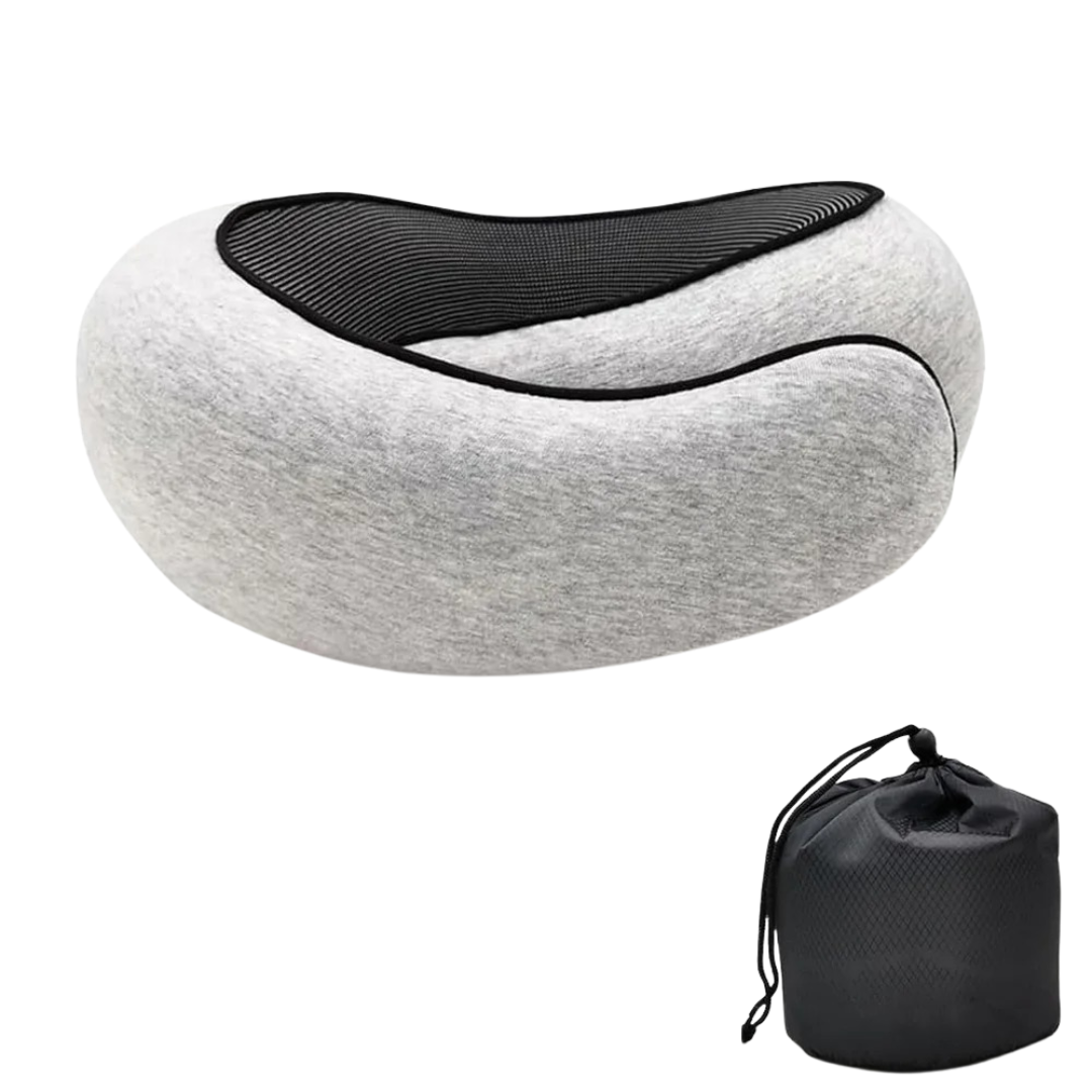 Memory Foam Neck Pillow U-Shape – TravelCozy
