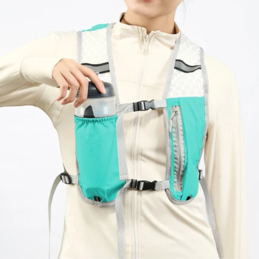 Running Vest, Hydration – AeroFlow Lightweight Reflective Vest