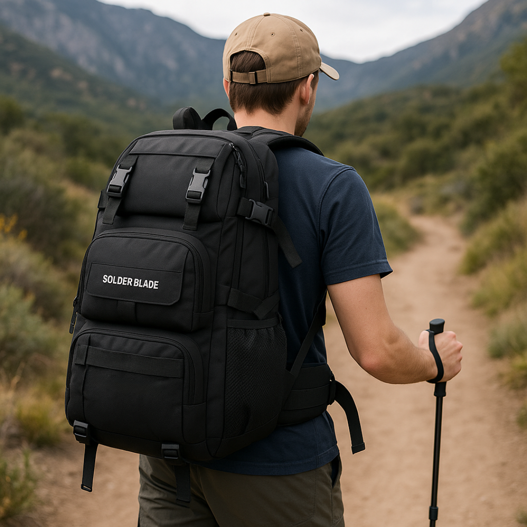 50L Waterproof Hiking Rucksack – BergSturm Pro