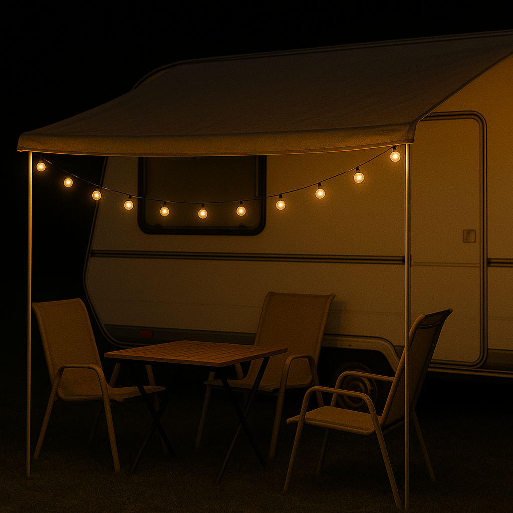 Solar String Lights Outdoor LED Yellow – SunGlow CrystalLine