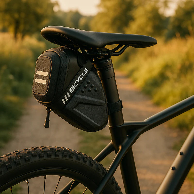 Robust Bicycle Saddle Bag with Zipper & Velcro – TrailSeat One