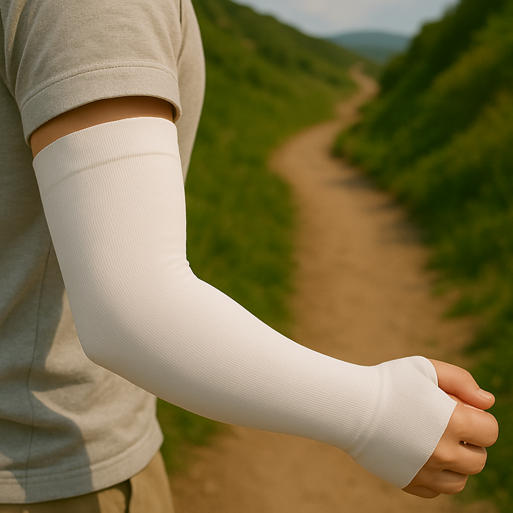 Arm Sleeves with UV Protection & Cooling Function – IceGuard Sleeves