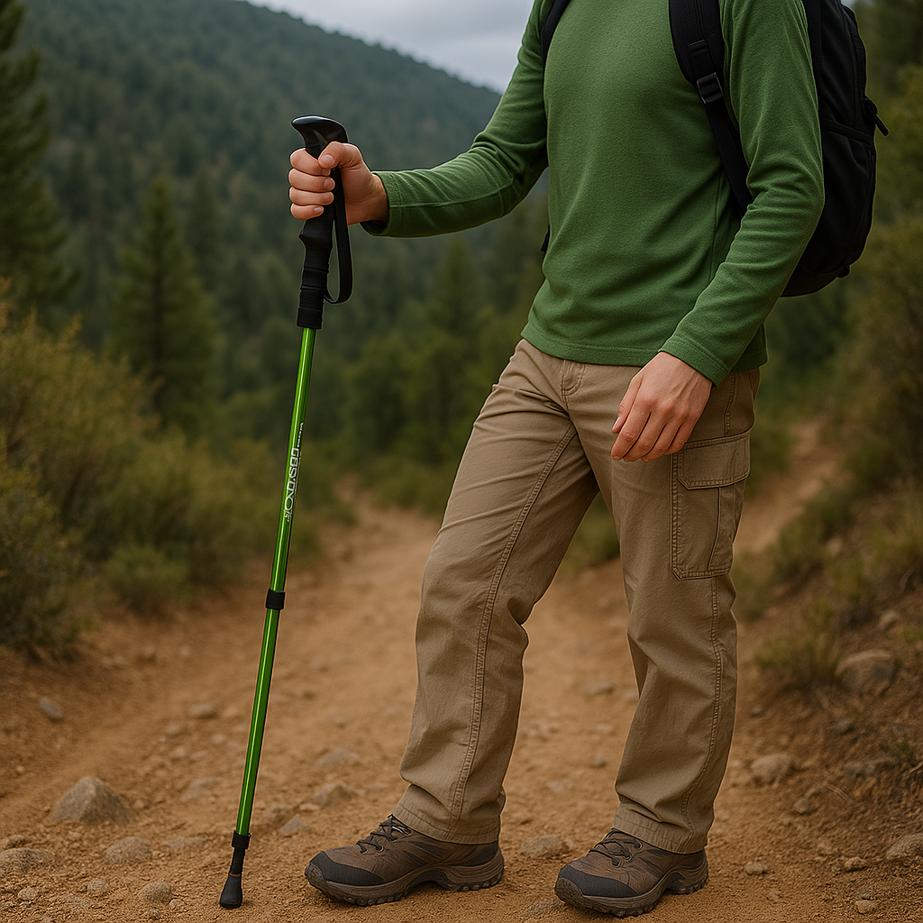Folding Hiking Pole 5-Piece, Ultra-Light & Adjustable – PeakLite Fold