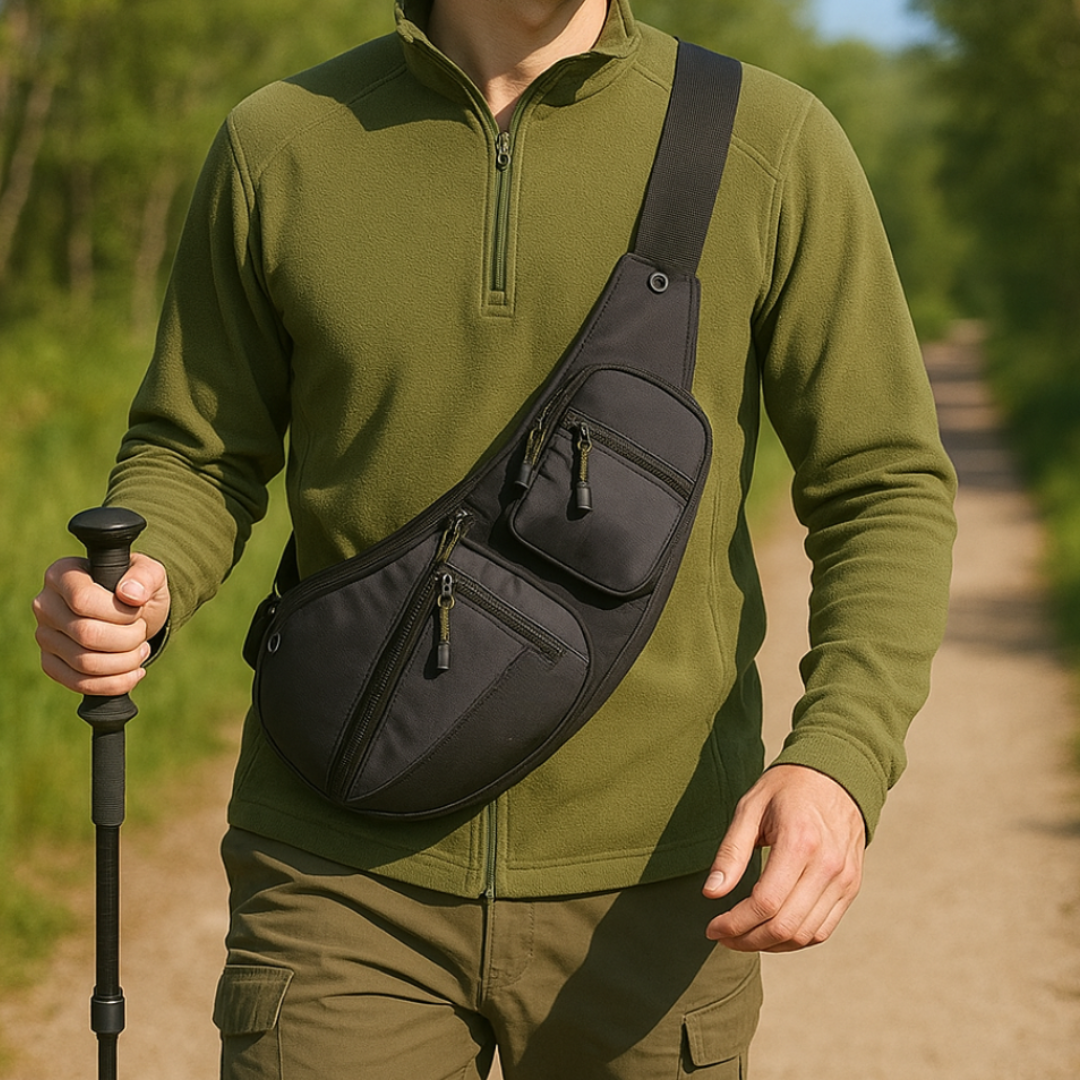 Water-Repellent Sling Bag Outdoor – FlexTrail Crosspack