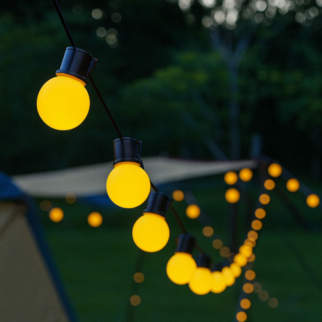 LED String Lights for Outdoor Use – GlanzLoom